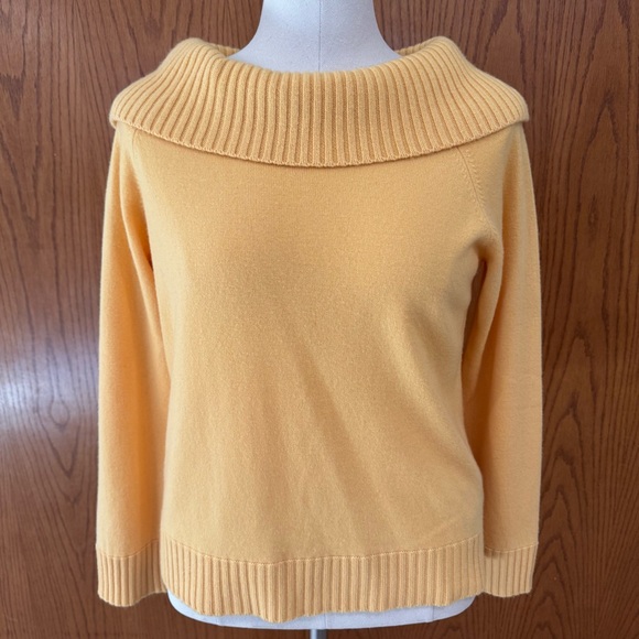 EUC 100% Cashmere Cowl Neck Sweater from Jones New York Signature Soft & Cozy - Picture 1 of 8